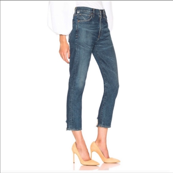 Citizens Of Humanity Denim - CITIZENS OF HUMANITY Dree Crop Slim Jeans